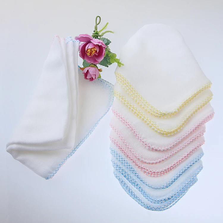 100% Cotton Cheap Gauze Towel Baby Sweat Towel Cotton Baby Face Towel