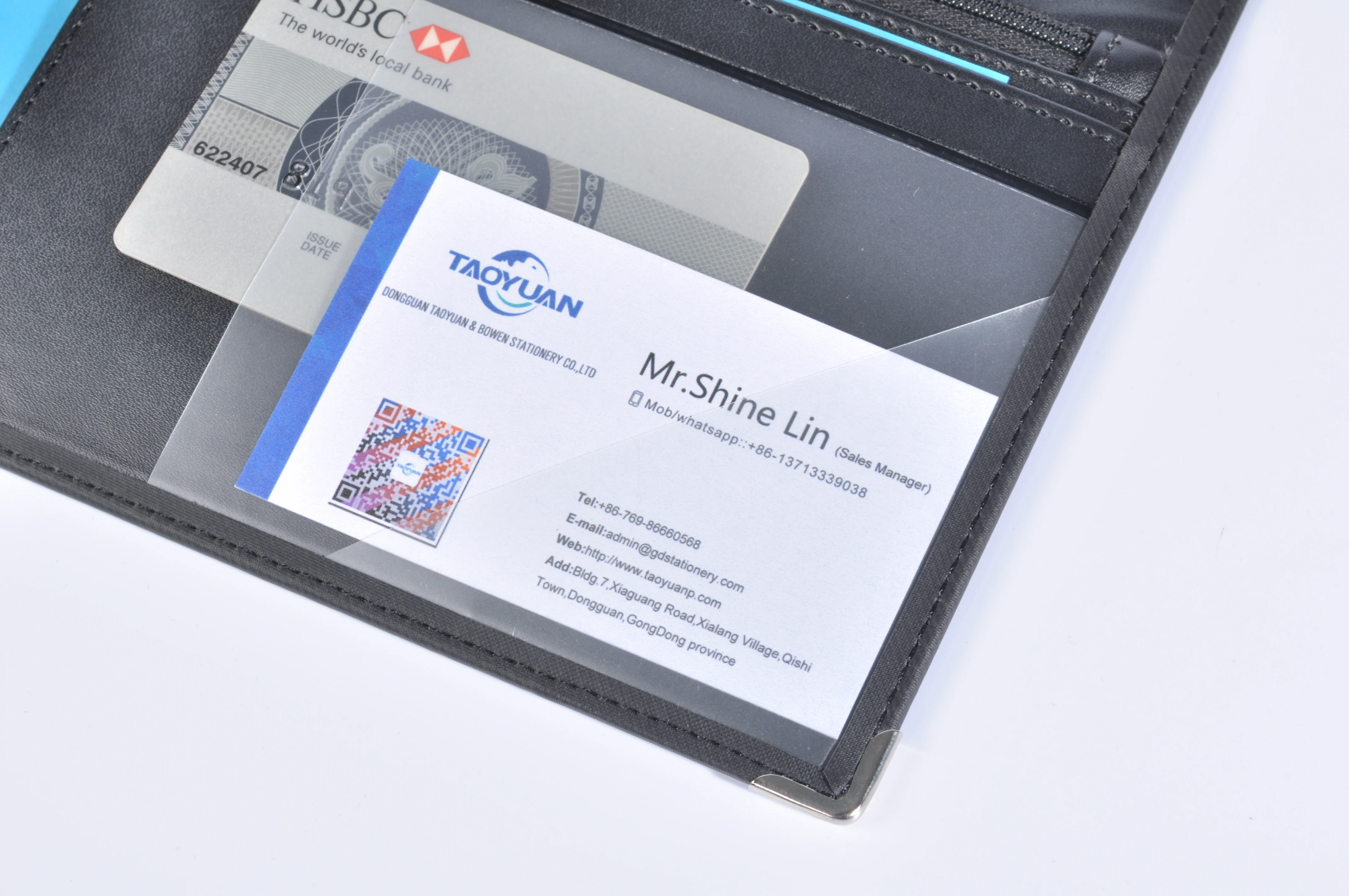 Папка-органайзер для серверов, кожаный расширяющийся бумажник для официантов или мужской тонкий зажим, папка для файлов, кредитных карт BOWEN