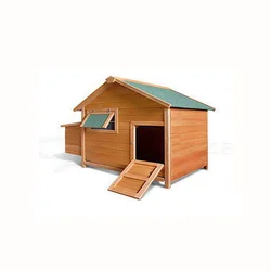 High Quality Rainproof Outdoor Canadian Pine Material Pet Cage Chicken Cage