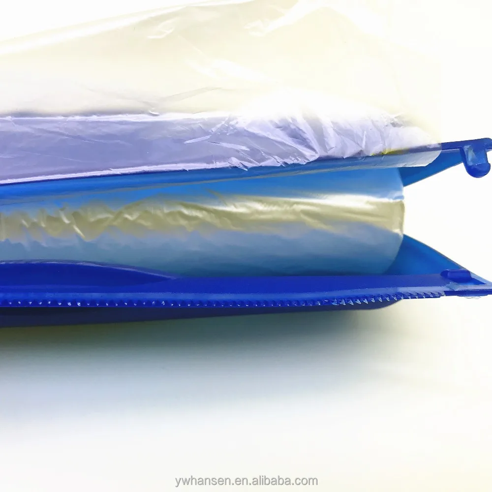 Plastic Safe Kitchen Tools Wrap Dispenser Cling Film Cutter Storage