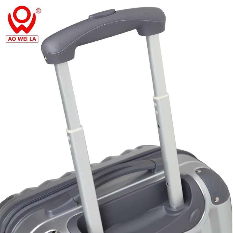 
Most Popular 360 Degree Rotating Wheels Luggage,Abs Hard Shell Women Black Luggage Spinner 