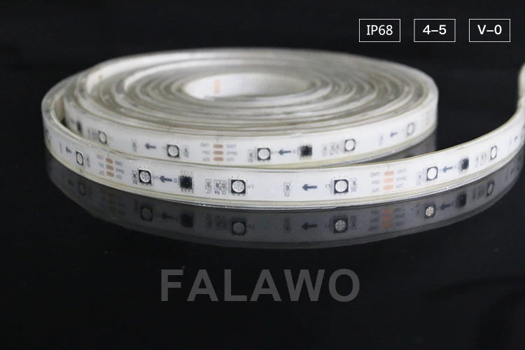 waterproof bullet pixel rgb led strip