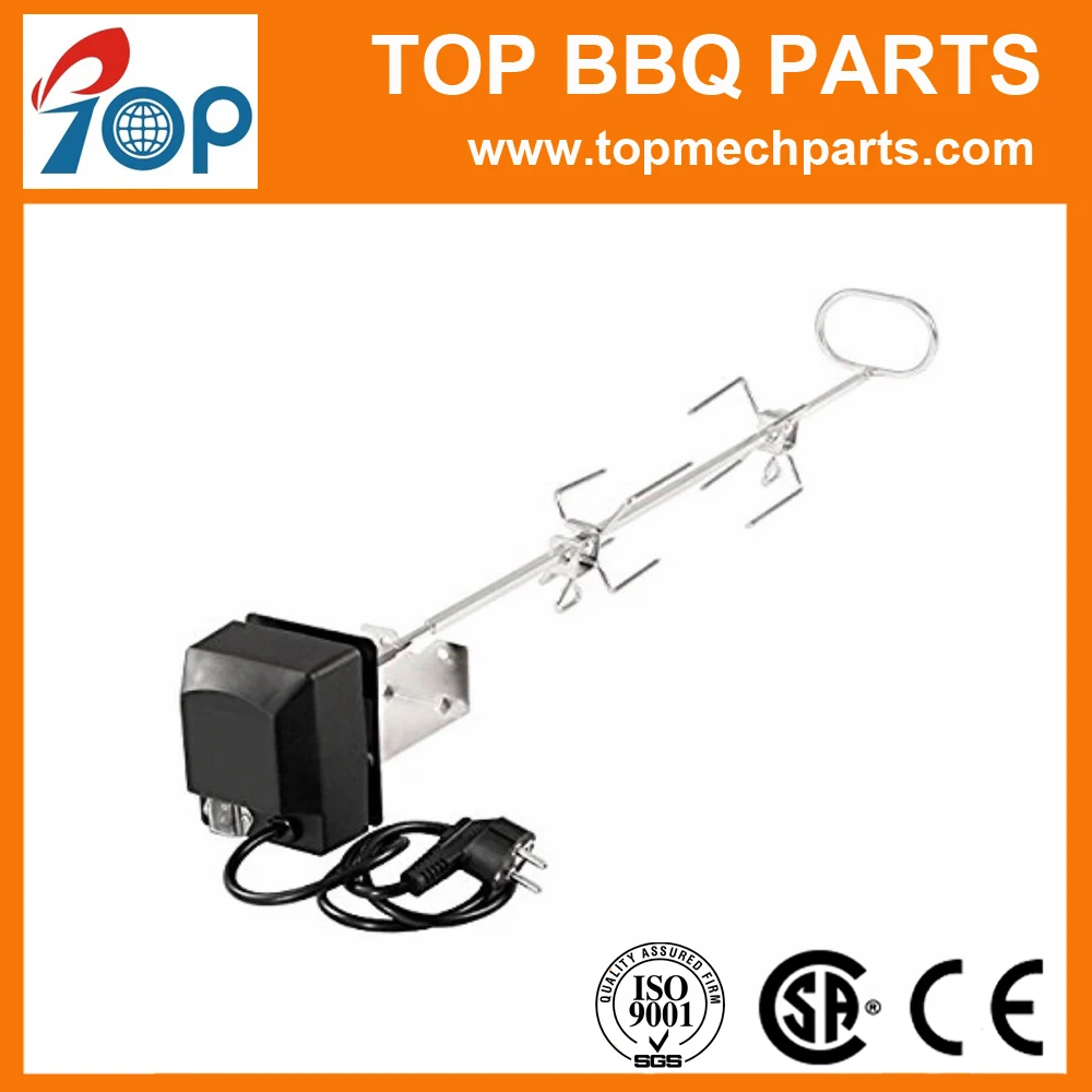 BBQ Grills Chicken Meat Electric Rotisserie Motor with Light
