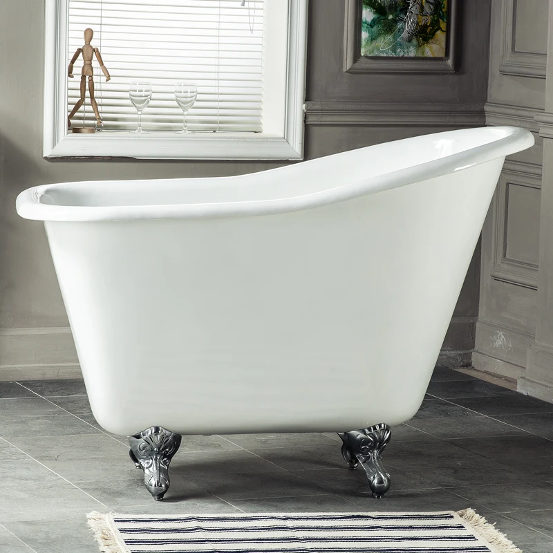Baby Used Small Clawfoot Cast Iron Bathtub /Freestanding Cast Iron Bath Tub for Sale NH-1021-1