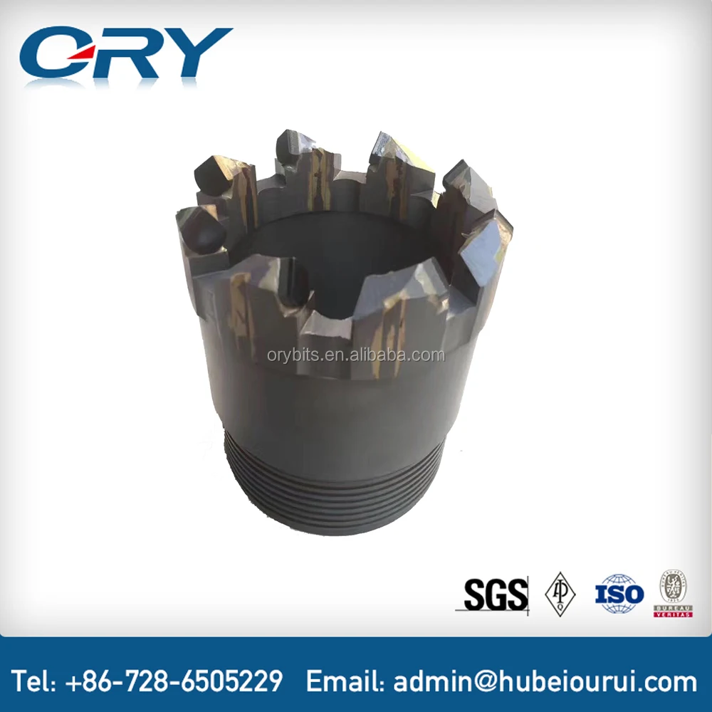 NQ HQ PQ BQ AQ PDC Coal Mining / PCD Impregnated Diamond Exploration Coring Drill Bit