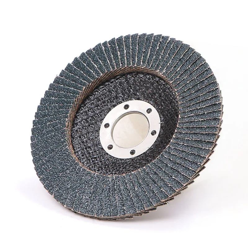 4.5' 115x22mm ULTIMATE 100 VSM polishing flap wheel abrasive flap disc