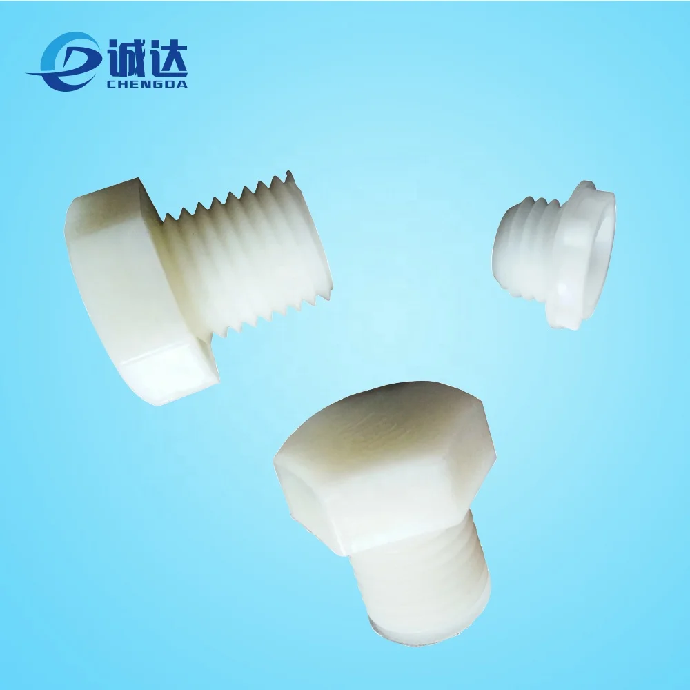 
Wholesale High quality glass filled plastic nylon bolt /screw with nut 