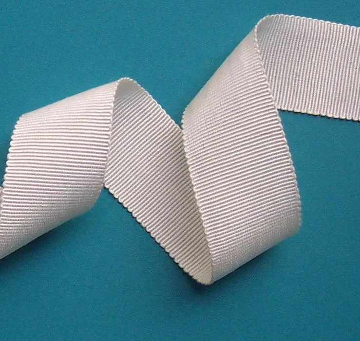 Manufacture wholesale  1 inch pink color Soft Grosgrain Rayon Cotton Viscose Ribbon for Hat and garment and gift wrapping