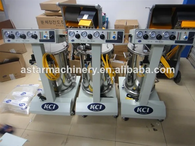 kci электростатического порошковое покрытие машины