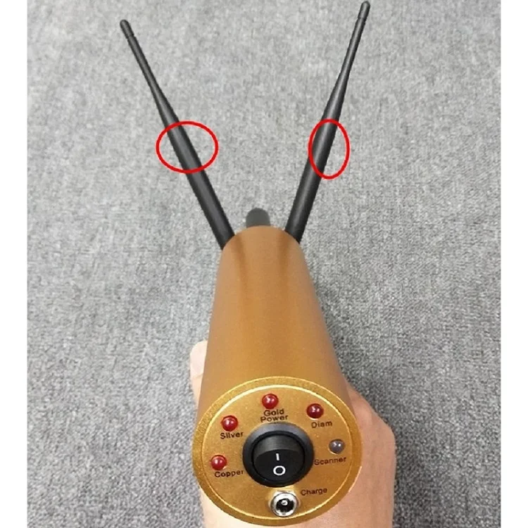 Upgrades Long Range AKS Gold Diamond Gemstone Detector Machine With Dual Antenna and 20m Depth