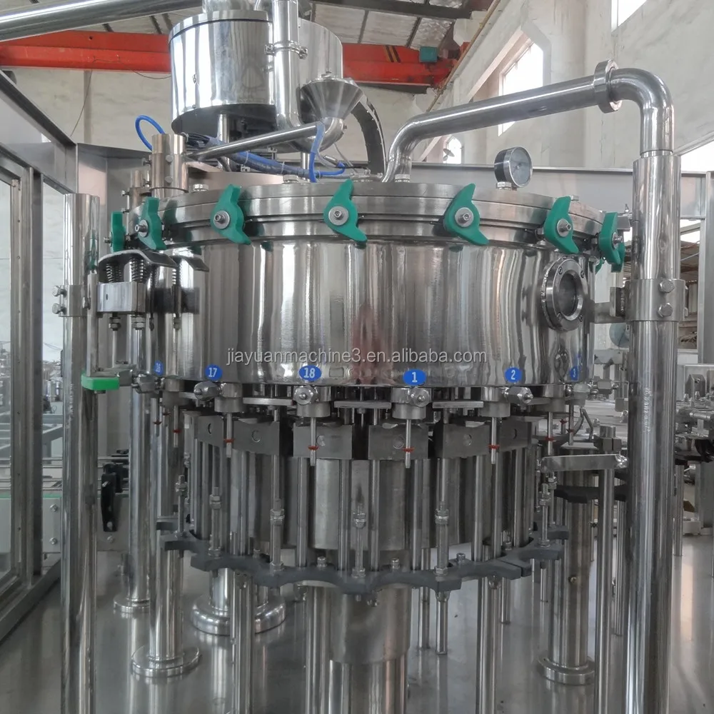 stainless steel carbonated pepsi machines filling capping Jiayuan manufacturer