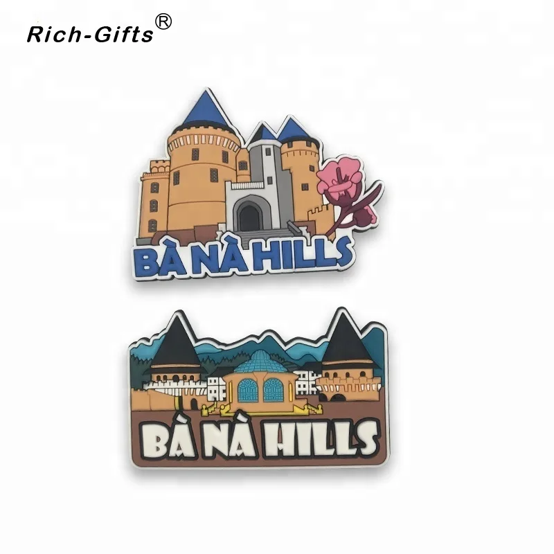 Горячая Распродажа, резиновые магниты на холодильник для Вьетнама