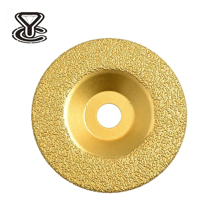 4 inch  180mm Vacuum Brazed Diamond Cup Wheel For Grinding Stone, Cast Iron, Marble