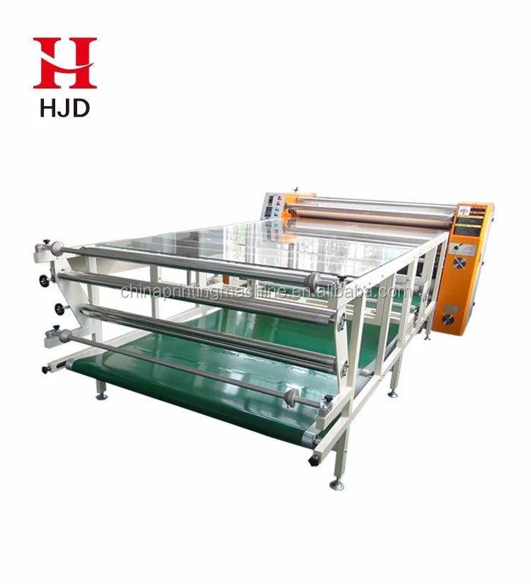 sublimation heat transfer machine with 42cm/60cm drum cylinder for fabric /uniform