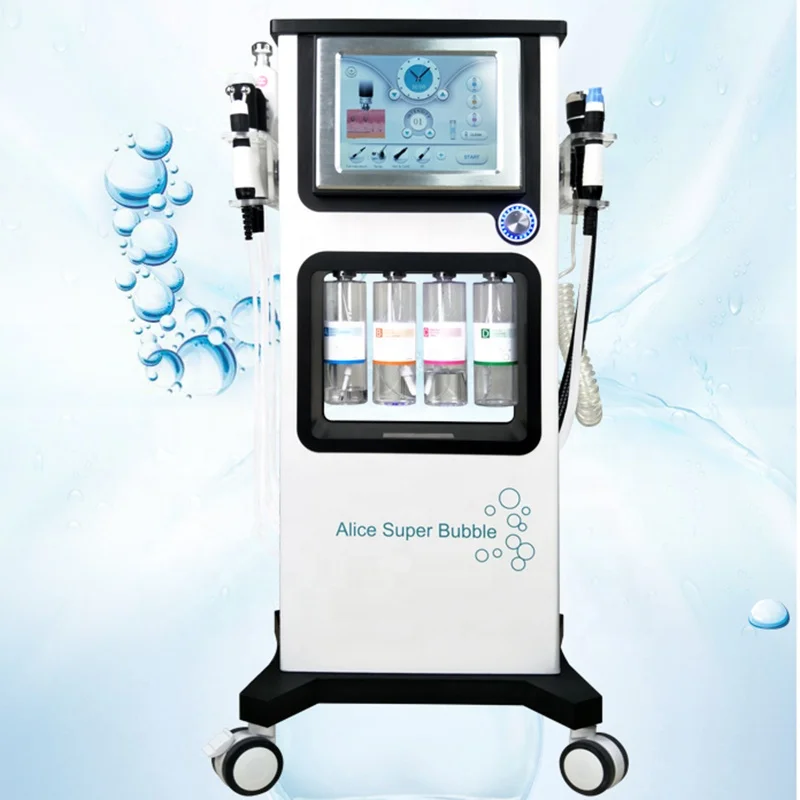 7 in 1Multifunctional RF Ultrasound Silk Peel Machine for Facial Exfoliation Oxygenation and Infusion