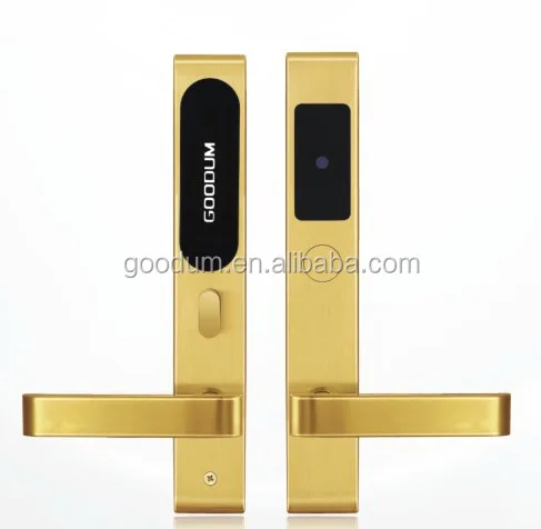 Goodum 2016 New sturdy and durable hotel door lock suitable for office,apartment,hotel
