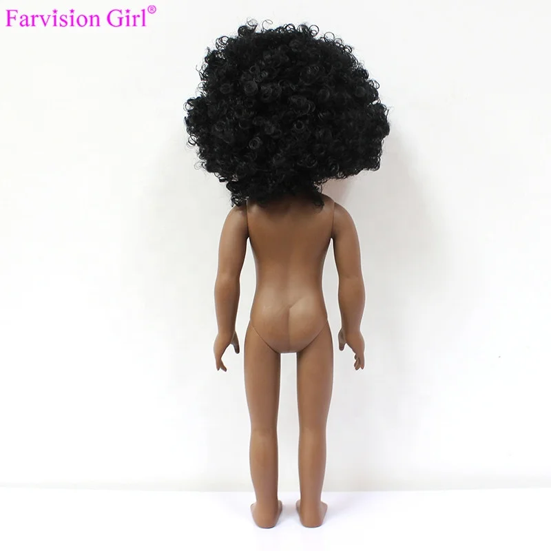 Farvision Doll Cheap 18' naked black dolls wholesale
