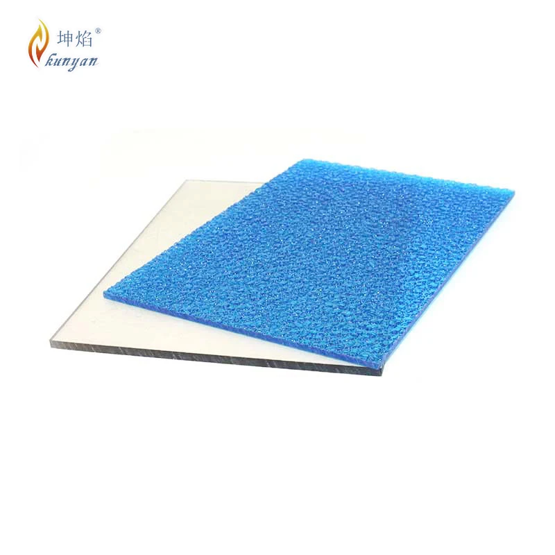 Acrylic transparent balcony plastic sheet for roofing covering