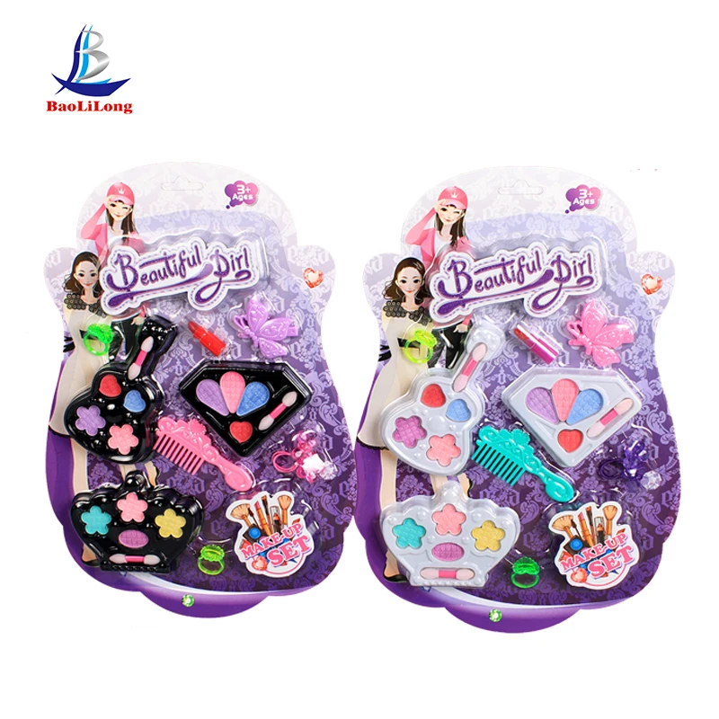 plastic toys girls make up set toys beauty set gift toys DIY paying