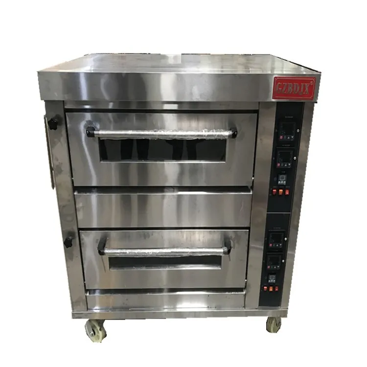Commercial professional luxurious electric convection pizza oven bakery gas oven