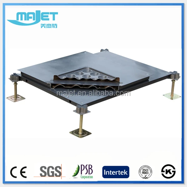 Changzhou bare finish 600x600 cementitious infill raised access floor price