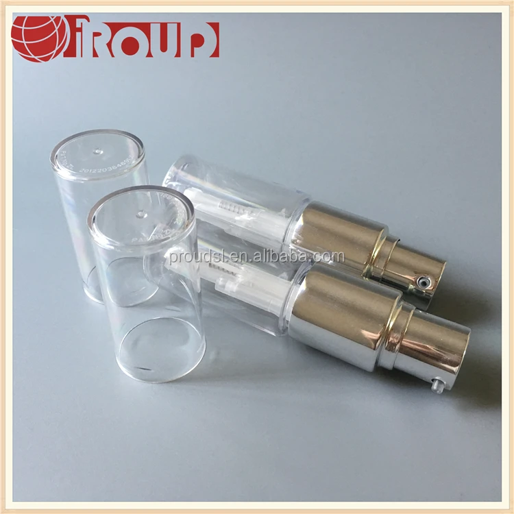 30ML cosmetic silver color empty nails glitter spray bottle