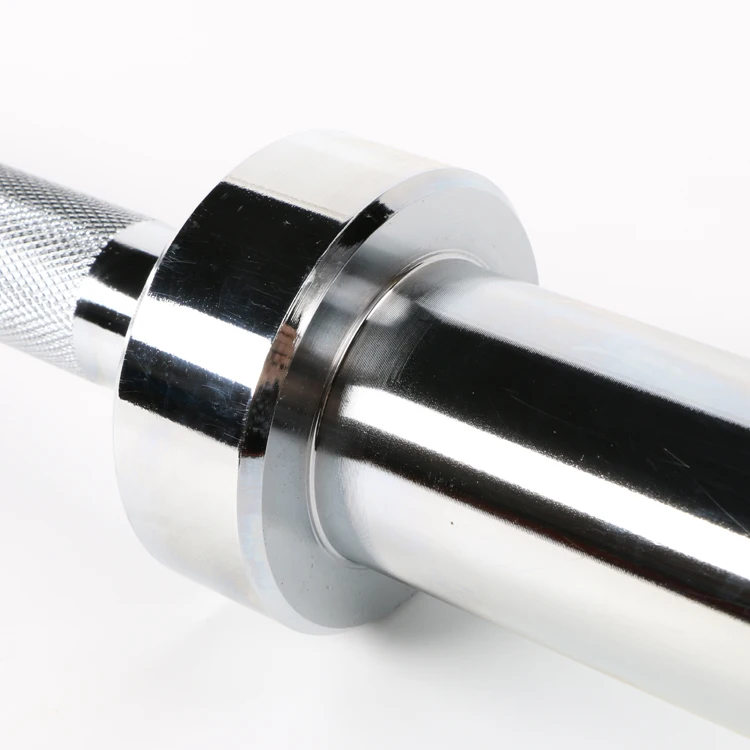 
Weightlifting chrome barbell bar 