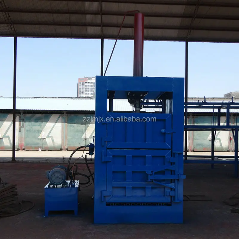 China hydraulic baling machine, waste cotton baling machine
