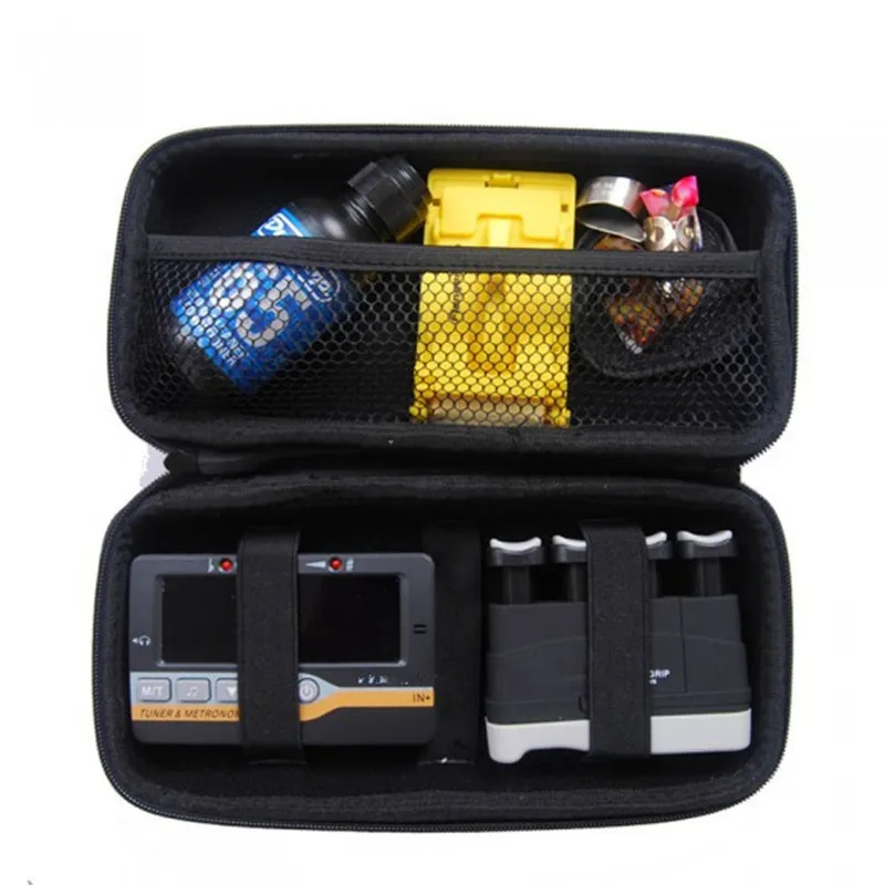 
High quality durable Musical Guitar Accessory Case bag for accessories such as guitar capos, strings, picks, tuners 