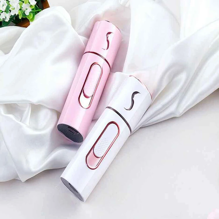 Nano Handy Mist Spray Sliding Facial Mini Steamer Cool Hydrating Atomization Eyelash Extensions