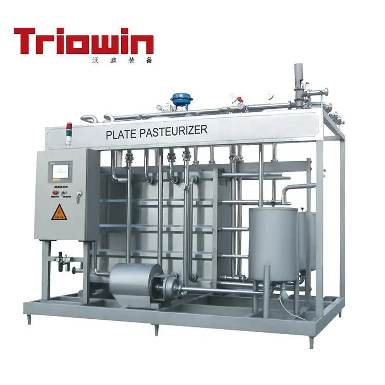 
Small passteurized dairy mini milk/yogurt cheese/ice cream plate htst pasteurizer and homogenizer machine for flavored milk 