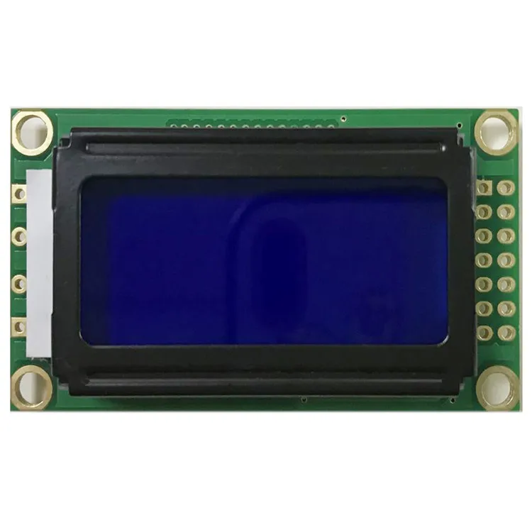 
8x2 Character lcd display screen lcd monitor pcb board outdoor lcd display custom size yellow-green-blue film 
