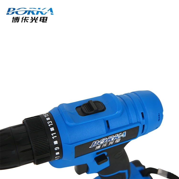 
Borka 16.8V Electric Drill Power Tools Electric Screwdriver Lithium Battery Cordless Drill Mini Drill Hand Tools 