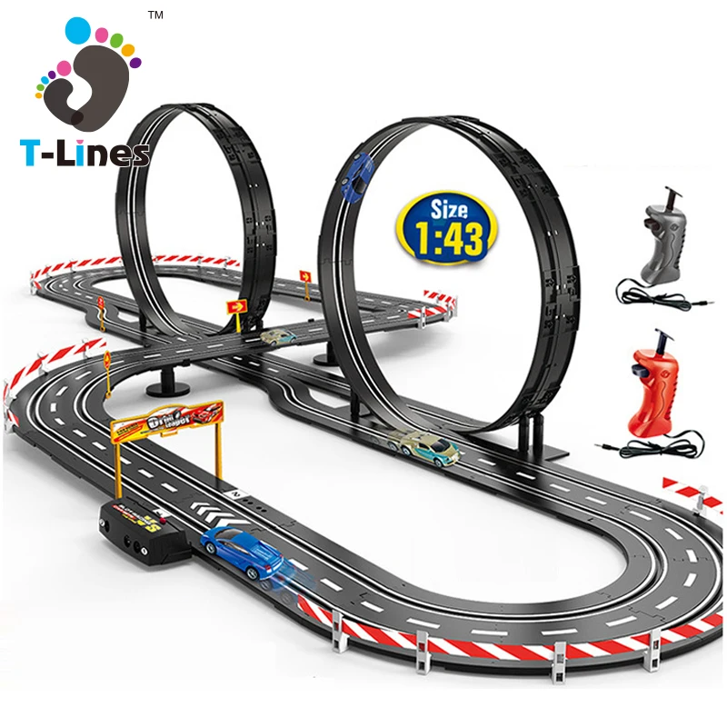 Высококачественный Набор для самостоятельной сборки электрических гоночных автомобилей 1/32