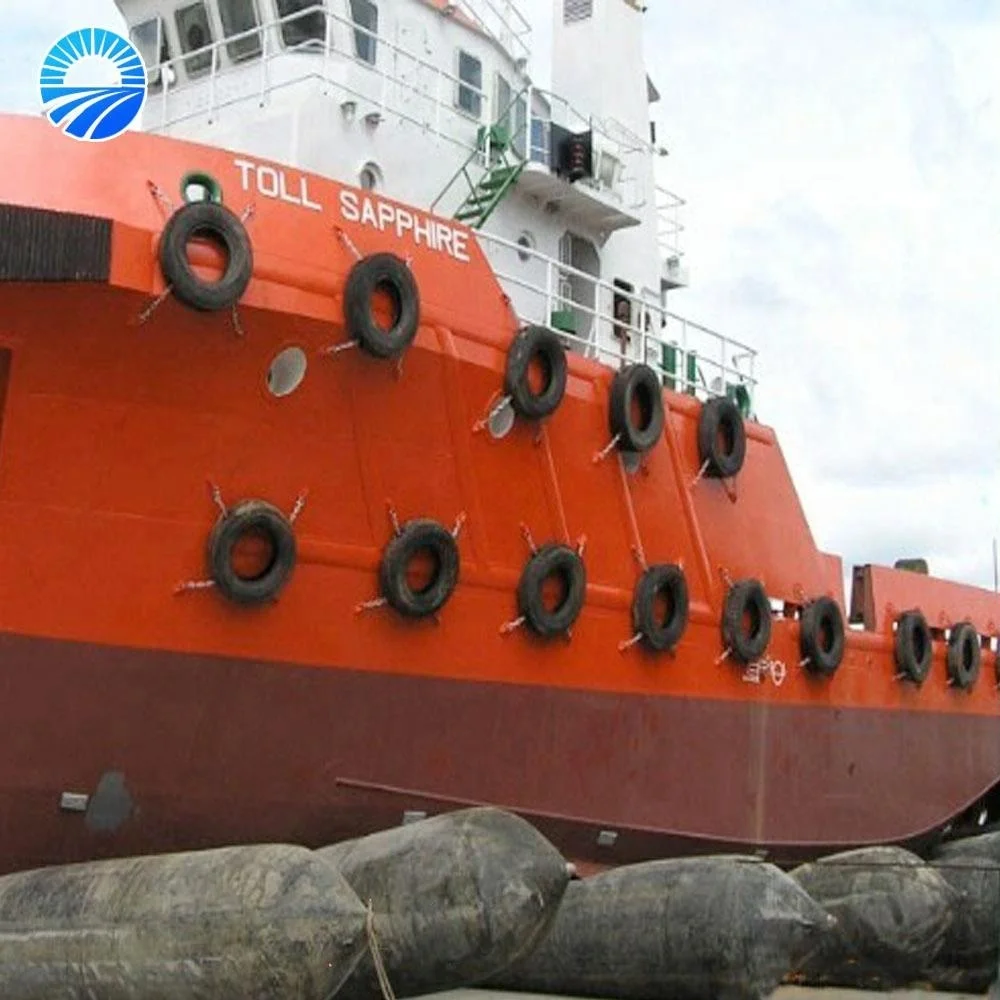 ship hoisting and landing marine rubber airbag