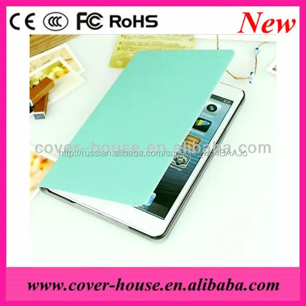 Новое поступление цветок зерна кожаный чехол для iPad мини для мини iPad стенд кожаный чехол