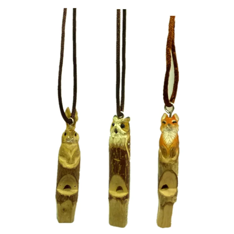 most popular cute and cheap marmot wooden train whistle