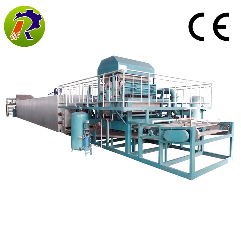 Энергосберегающие куриное яйцо лоток целлюлозно литье машина