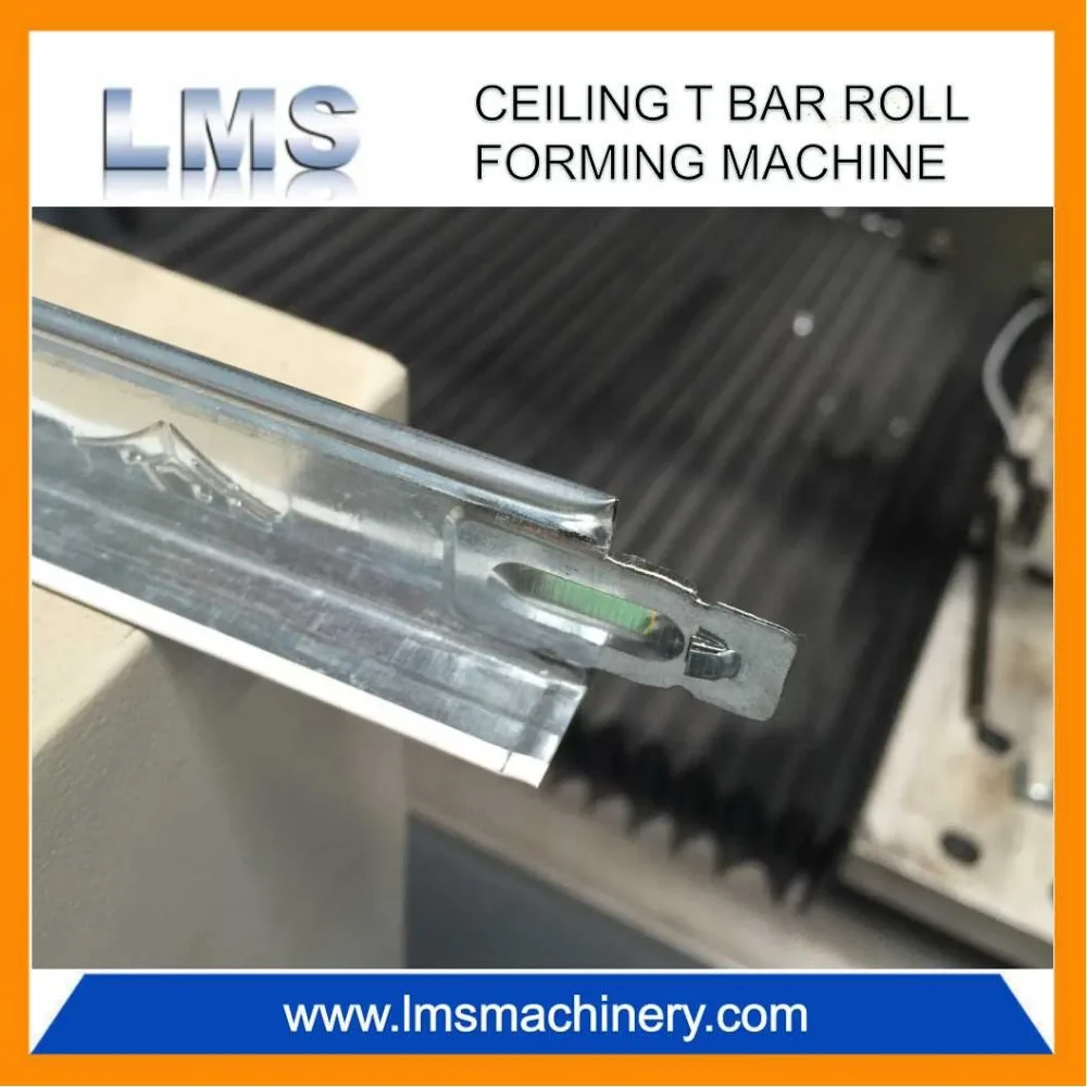 customized suspended ceiling Tee grid roll forming machine