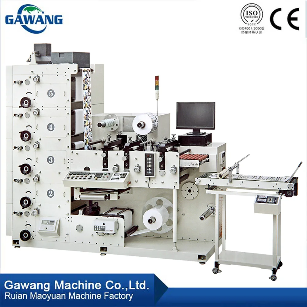Reliable Quality And High Speed Aluminum Foil Label Printing Machine
