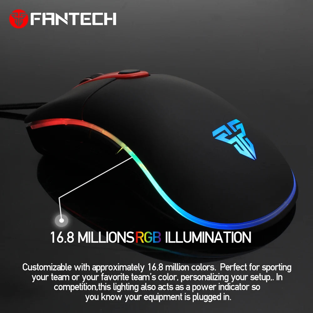 
Fantech X6 Fantech New products wholesale mouse gamer gaming avago on board programmable 6d gaming mouse 