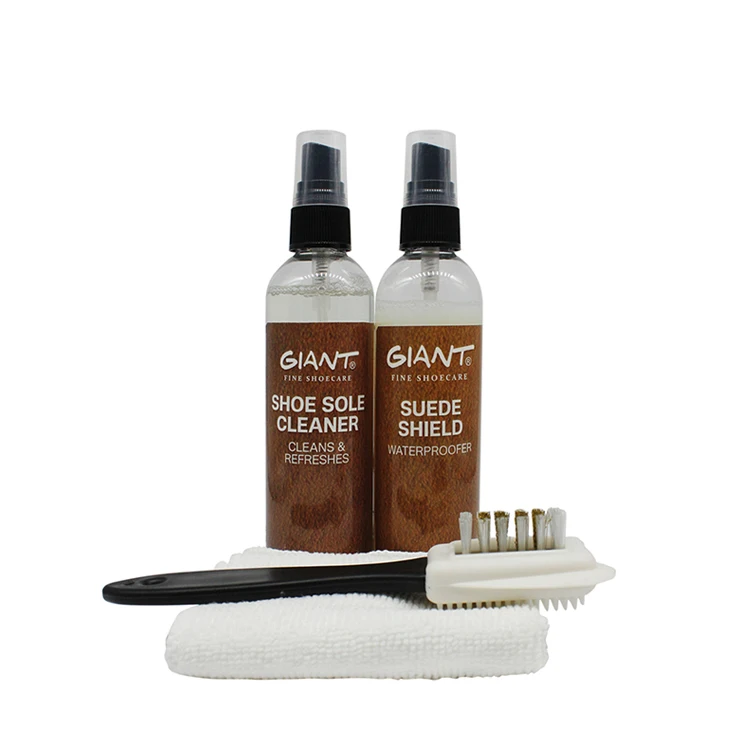 Eco friendly Formula shoe  care product Suede Care Kit with Shoe Cleaner  and  waterproof  spray