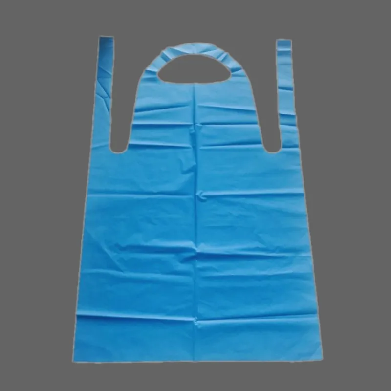 JWPA6019 Wholesale Custom Disposable PE Plastic Chef Apron Household Aprons