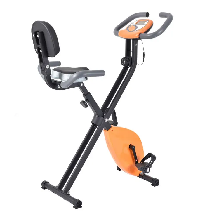 Folding magnetic fitness spinning indoor exercise fit X stationary bike