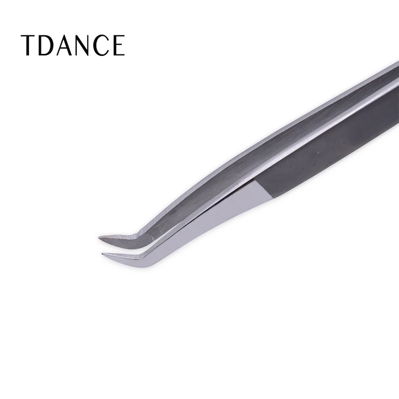Private Label Custom Lash Tweezers Stainless Steel Lash Extension Tweezers
