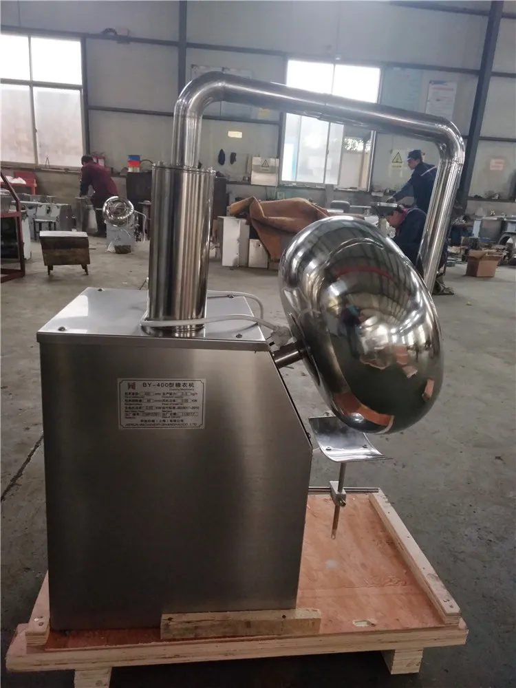 BY-300/400 профессиональная автоматическая машина по упаковке планшет покрытие сковороды машина таблетки упаквочная машина для сахара пленка для нанесения покрытий