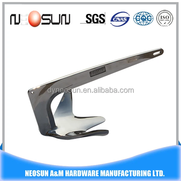 1 кг, 2 кг, 3 кг, 5 кг, 10 кг, 15 кг, 20 кг, 30 кг, 50 кг Якорь Брюса для лодки, яхты