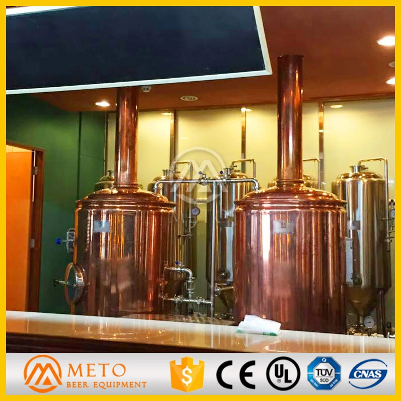Паб пивоваренная машина, 300L 500L красный медь бак craft пивоварня оборудование на продажу