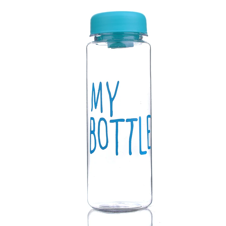 17 OZCustomize Logo Simple Style Frosted/Clear  BPA Free Plastic Water Bottle My Bottle