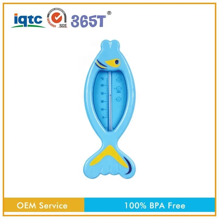 Professional Waterproof Thermometer BPA Free PP Newborn Bathtub Hot Water Thermometer for Baby Bath